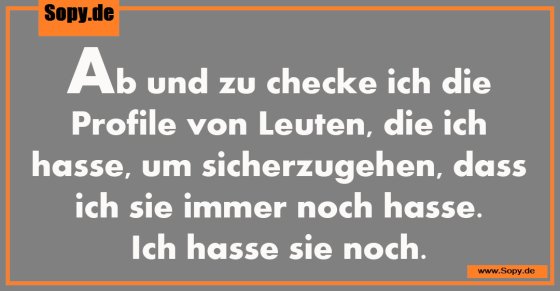 Checke ich die Profile