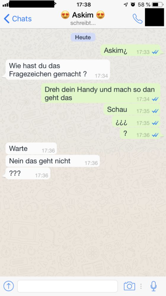 Askim und das Fragezeichen