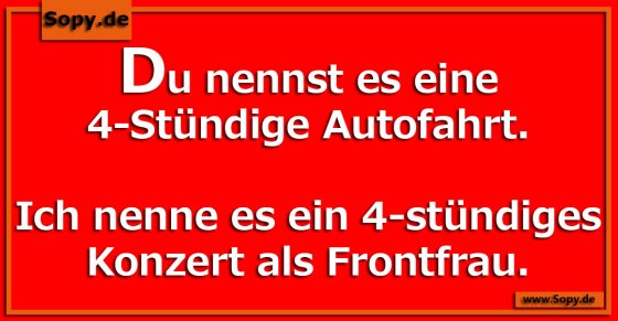 4-Stündige Autofahrt
