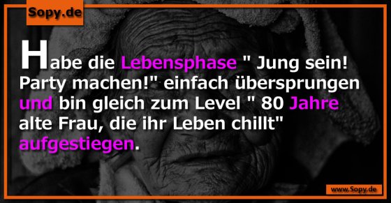Jung sein! Party machen!