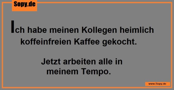 Bürotrick heimlich: Koffeinfreier Kaffee für Kollegen
