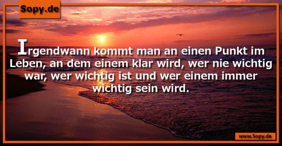 Punkt im Leben