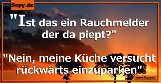 Rauchmelder piept