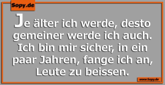 Leute zu beissen