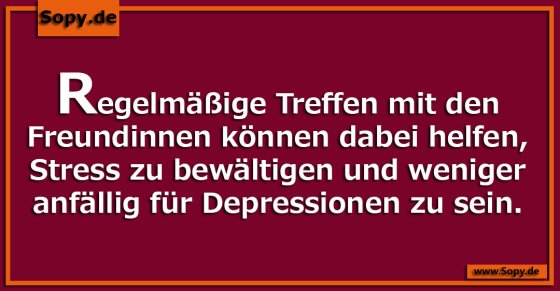 Regelmäßige Treffen