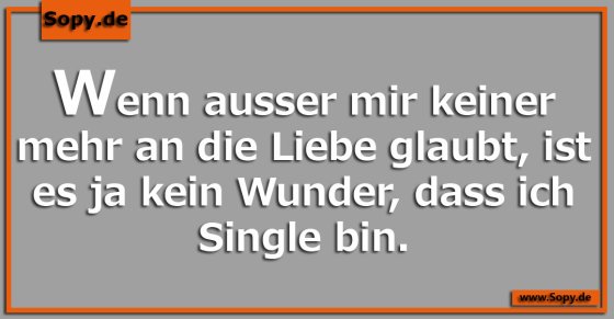Liebesglaube verloren: Kein Wunder bei Singles