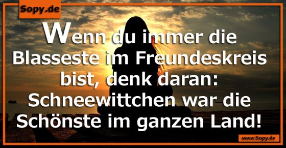 Blasseste im Freundeskreis