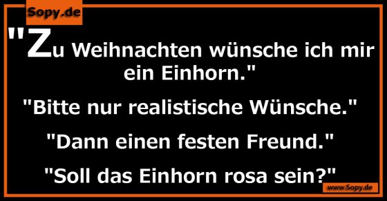 Wunschrealismus getestet: Einhorn oder fester Freund