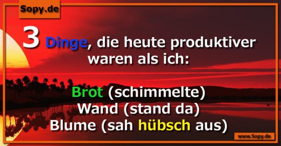 3 Dinge
