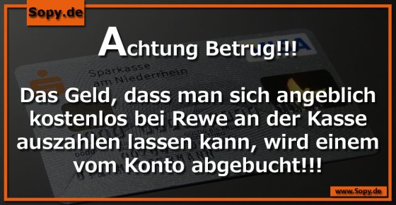 Achtung Betrug