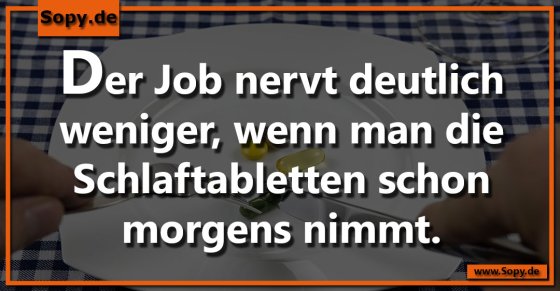 Der Job nervt