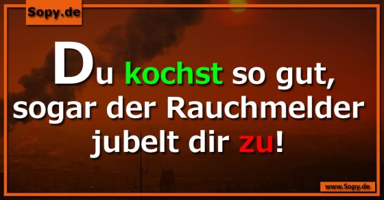 Du kochst so gut