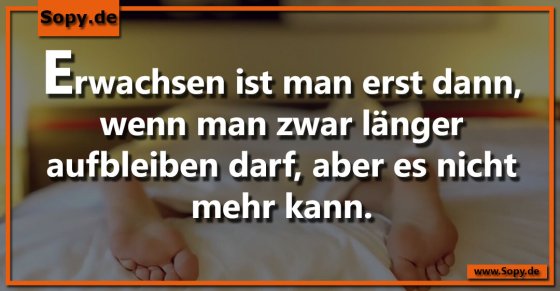 Erwachsenwerden heißt: Dürfen ja, Können nein