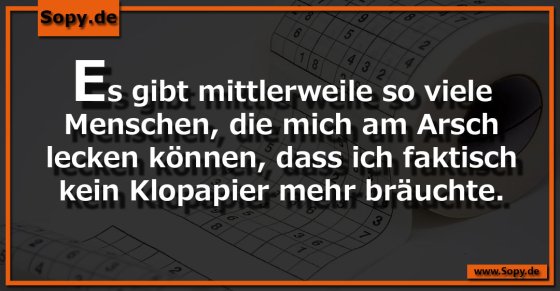 Sarkasmuswitz derb: Klopapierersatz durch viele Menschen