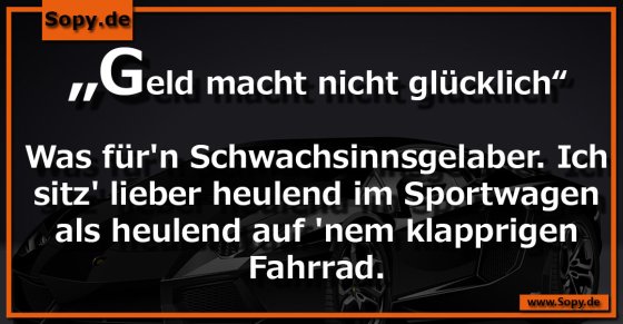 Luxusvergleich: Lieber im Sportwagen als auf Fahrrad