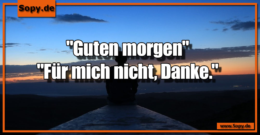 Ablehnende Handbewegung symbolisiert kurze und deutliche Morgenverweigerung ohne Umschweife