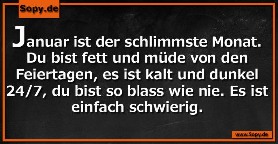 Schlimmste Monat