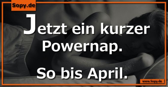 Ein kurzer Powernap
