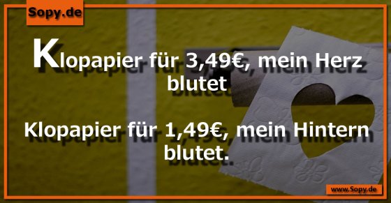 Mein Hintern blutet
