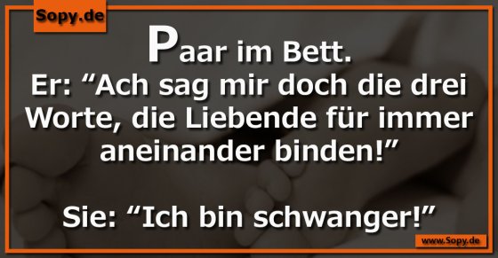 Paar im Bett