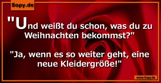 Weihnachtsspeck vorhergesagt: Neue Kleidergröße als Geschenk