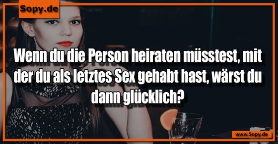 Letztes Sex gehabt
