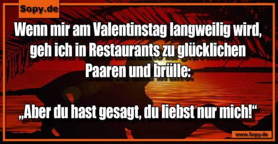Valentinstrolling frech: Glückliche Paare provoziert