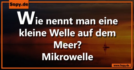 Eine kleine Welle