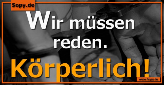 Wir müssen reden