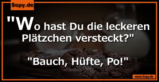 Leckeren Plätzchen versteckt