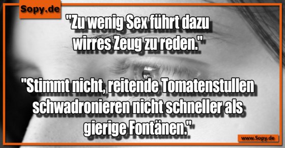 Zu wenig Sex