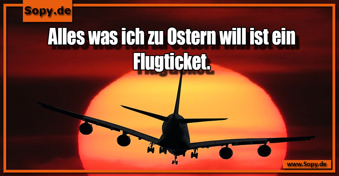 Flugticket auf Reisetasche symbolisiert schlichten Osterwunsch nach Fernweh