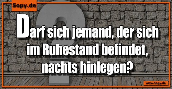 Ruhestand