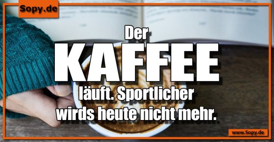 Kaffee läuft