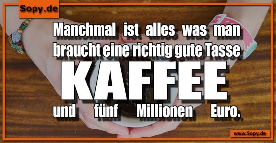 Tasse Kaffee