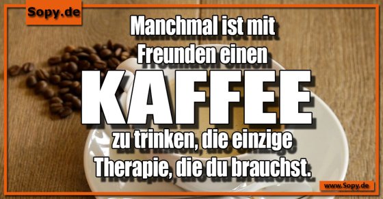 Kaffee zu trinken