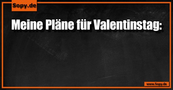 Valentinstagsplan bewusst offengelassen ohne Details