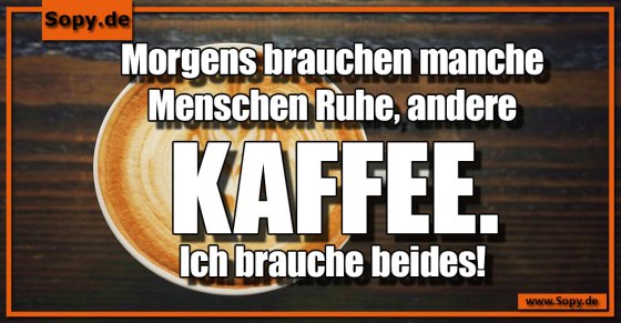 Morgenroutine: Manche brauchen Ruhe, andere Kaffee