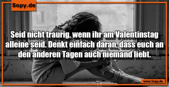 Valentinstag alleine