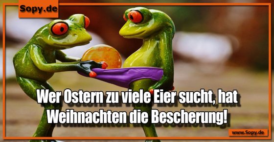 Ostern zu viele Eier