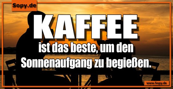 Sonnenaufgangsritual mit Kaffee als beste Begleitung