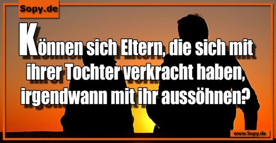 Familienkonflikt: Können Eltern sich wieder versöhnen?