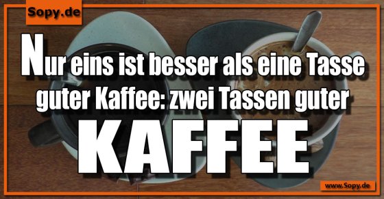 Tassen guter Kaffee