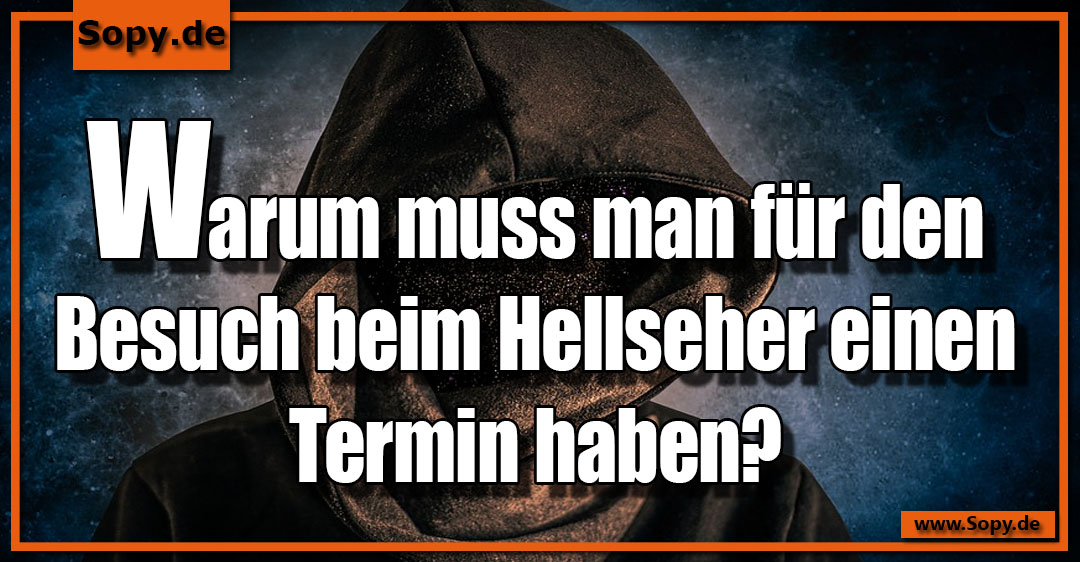 Kristallkugel symbolisiert cleveren Hellseherwitz über unnötige Terminvereinbarung