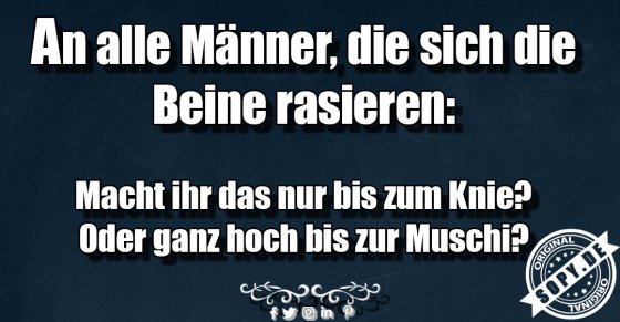 Beinrasur bei Männern: Bis wohin wird rasiert?