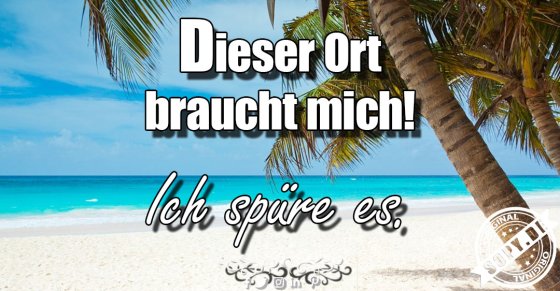 Dieser Ort braucht