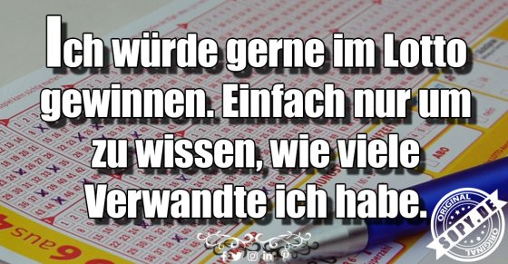 im Lotto gewinnen