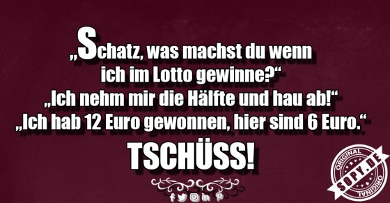 Lottotraum geplatzt: Zwölf Euro Gewinn, sechs geteilt