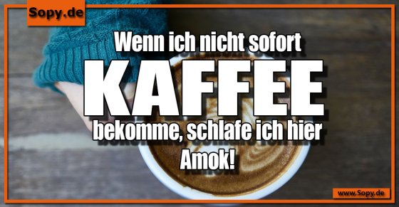 Kaffeenotstand drastisch: Amoklauf ohne sofortigen Kaffee