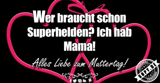 Superheldenvergleich Mama: Braucht keine Superkräfte